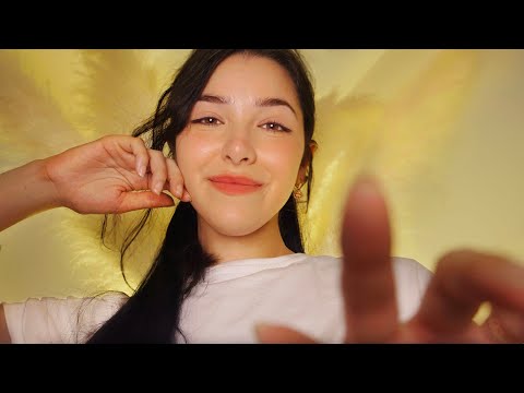 ASMR Softest Face Touches for Deep Relaxation (Face tracing with fingers, brush)