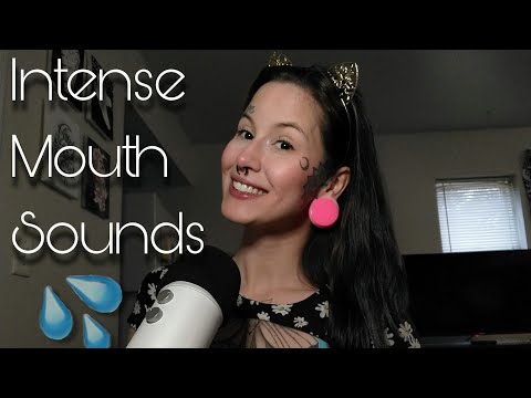 ASMR | Extra intense mouth sounds, ear eating, Mic licking, tongue flutters & swirls - paci sounds
