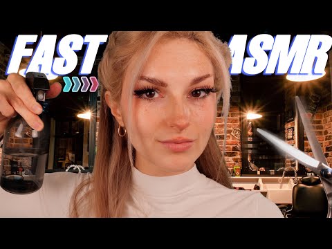 ASMR Fastest Men's Haircut | Relaxing, Fast & Aggressive