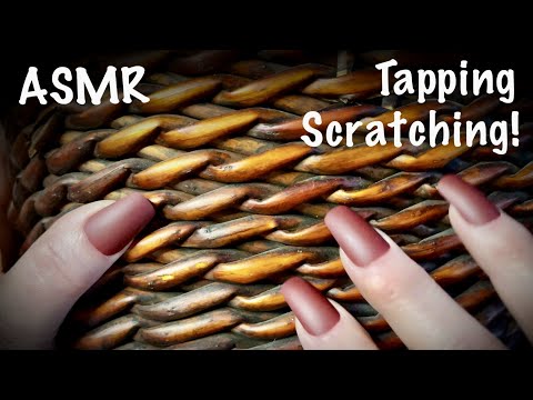 ASMR Tapping & Scratching! (Whispered) Goodbye to Christmas. Up close visuals.