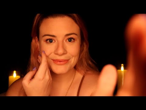 asmr casting a spell for sleep 🧚🏻‍♀️  (experimental) hand movements, visualizations, mirrored touch