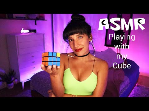 ASMR Talking You to Sleep | Playing with my Rubik's Cube 🟩🟧🟨🟥🟦