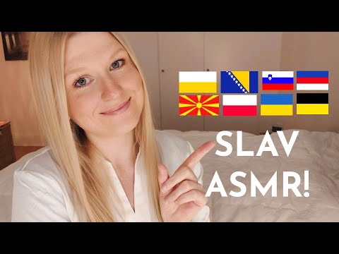 Trying to Speak 10 SLAV Languages! ASMR 🥰🥰🥰 (be, sl, csb, mkd mk, bos bs, ukr, rue, dsb, pol, szl)!!