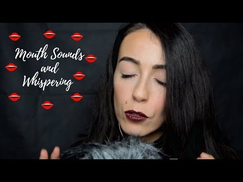 ASMR ITA /👄💤 Mouth Sounds, Whispering and Face touching to Fall Asleep!💫