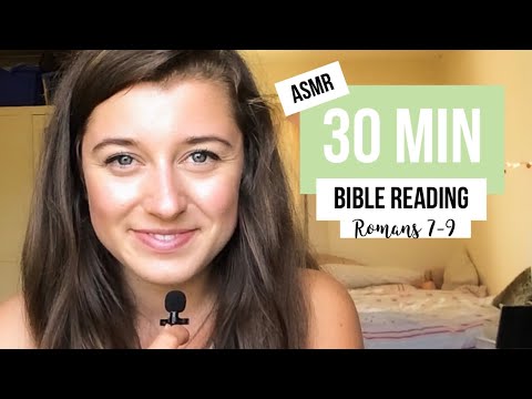 ASMR ROMANS 7-9 BIBLE READING | my interpretation summary