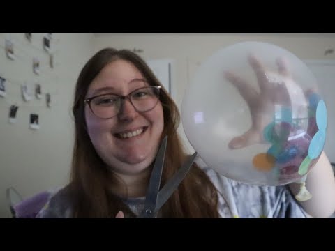 ASMR | Balloon Blowing and Popping Sounds | Requested Video