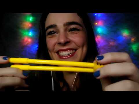 ASMR With Random Objects and Triggers (tapping, scratching, page flipping and more)