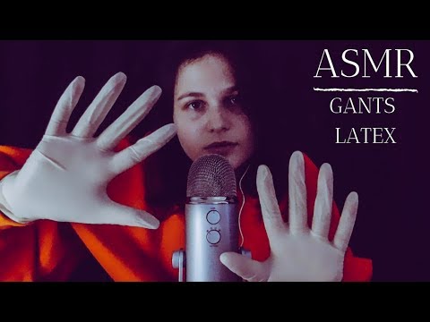 ASMR FRANÇAIS⎢RELAXATION AVEC GANTS EN LATEX (Gloves Sounds)
