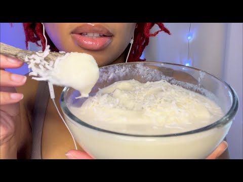 ASMR | Soft Coconut 🥥 ice cream