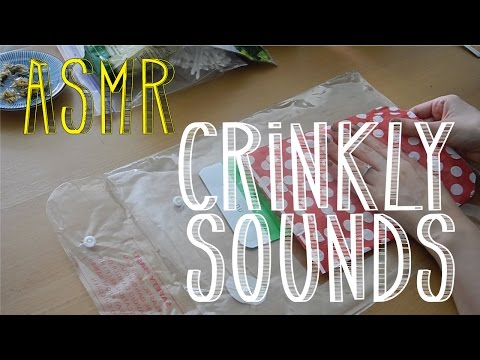 ASMR Crinkly Sounds | Tapping | No Talking | LITTLE WATERMELON