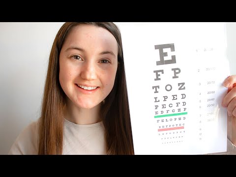 ASMR | Eye Exam Roleplay