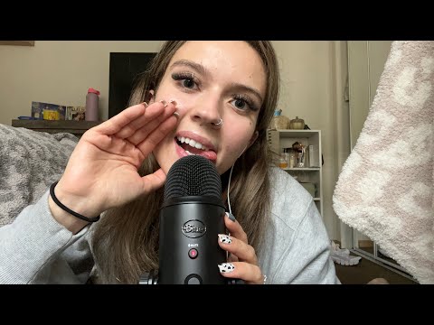 ASMR| INAUDIBLE WHISPER- TONGUE CLICKING AND TELLING YOU TO RELAX