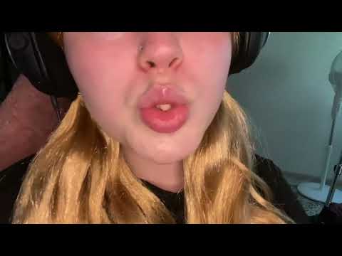 TW! Lens Licking and GUM CHEWING ASMR