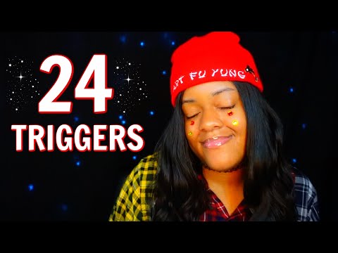ASMR - 24 FAST TRIGGERS IN 24 MINUTES ✨(SO GOOD)✨❤️