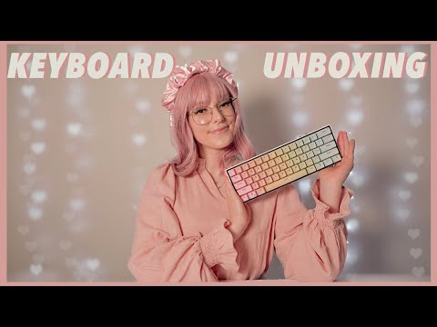 [ASMR] Making An *AESTHETIC* Rainbow Keyboard