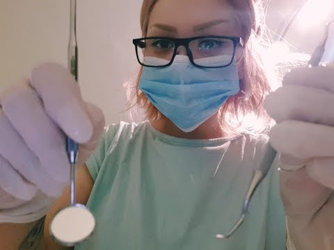 ASMR | Dentist Visit For A Teeth Cleaning | Roleplay