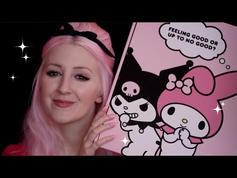 ASMR 🎀  My Melody & Kuromi X wet n wild First Look and Try On!