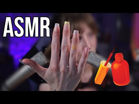 ASMR Doing my Nails / Haciéndome las uñas 💅💤