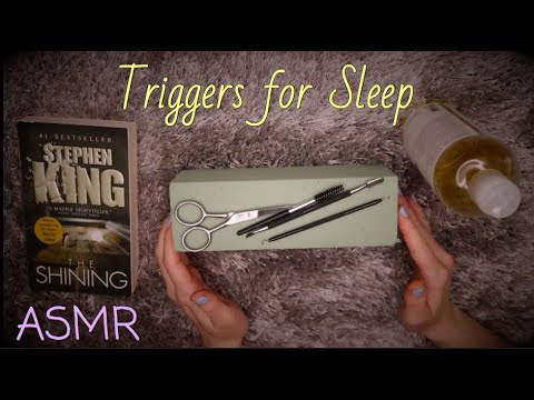 ASMR tracing, tapping, Oil hand sounds & much more ❤️