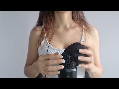 ASMR Mic Scratching, Pumping ✨🚀 (scratching, swirling, gripping, relaxing),Personal attention