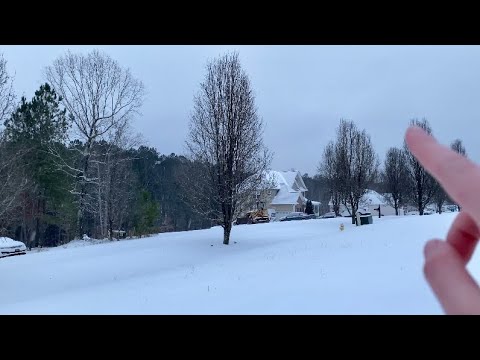ASMR | Snow Day! ⛄️ Tracing, Tapping, Nature Sounds 🌨