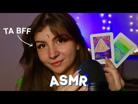 ASMR | 30min d’attention personnelle entre amis🌷 (brushing, plucking, affirmations)