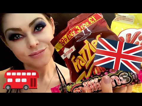 American Tries UK Snacks! Softly-Spoken Noms ASMR | Frazzles, Softies, IRN BRU, Walkers!