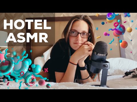HOTEL ASMR - TAPPING, SCRATCHING, WHISPERS