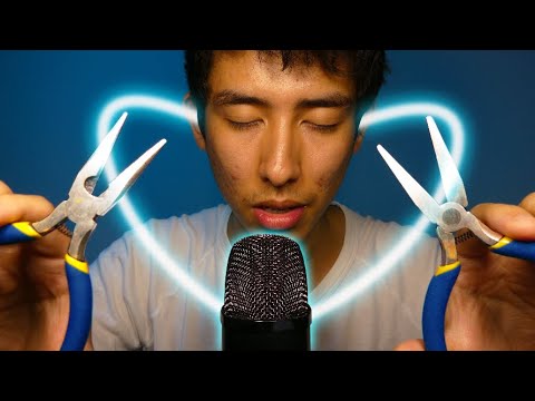ASMR plucking, tweezing & removing stress and anxiety