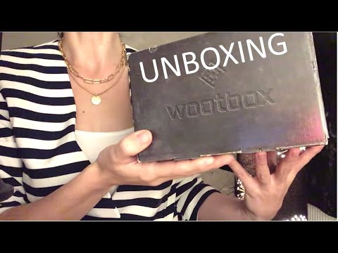 {ASMR} Unboxing wootbox octobre