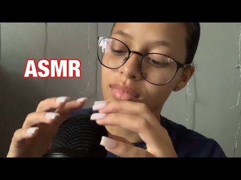 ASMR| MIC SCRATCHING AND FINGER FLUTTERS