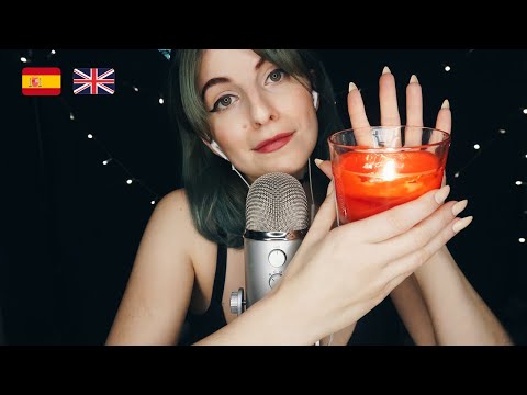 ASMR Relaxing tapping candle with long nails🕯️💅💤