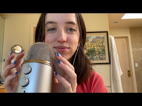 Asmr mic tapping and scratching