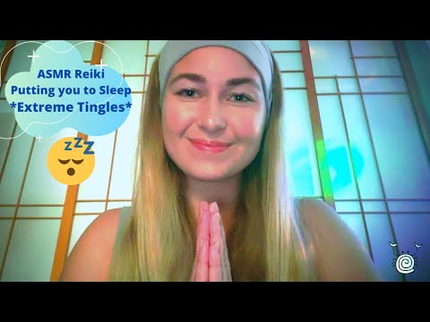 ASMR ~ ASMR Reiki "😴Putting YOU to Sleep😴" | Lavender, Amethyst, Soft Whispers, Personal Attention