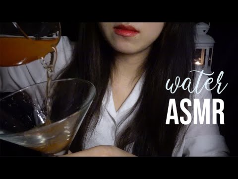 ASMR 🎧 편안한 물소리 Various Water Sounds for People who want tingles (No Talking)