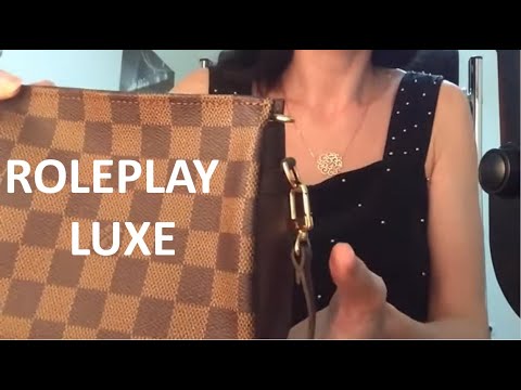 {ASMR} ROLEPLAY vendeuse luxe