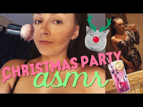 a very non asmr get ready for a christmas party with me (aka me rambling & stressing for 25 minutes)