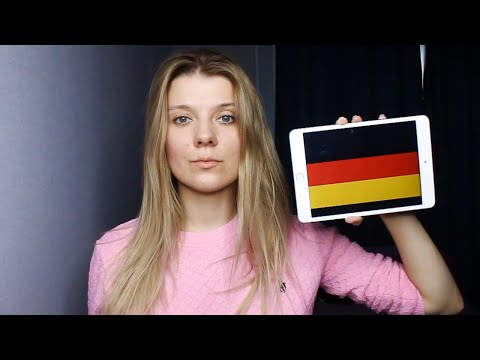 German ASMR Ich flüstere deutsche Wörter
