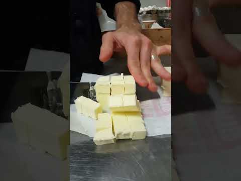 Cutting butter ASMR
