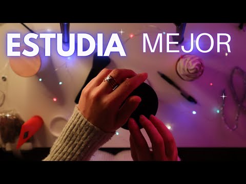 ASMR PARA ESTUDIAR, TRABAJAR, CONCENTRARSE 📝 | Sonidos para Estudiar | ASMR No Talking