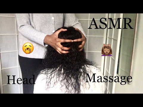 ASMR HEAD MESSAGE HAIR BRUSHING HAIR PLAY 💆🏽‍♀️