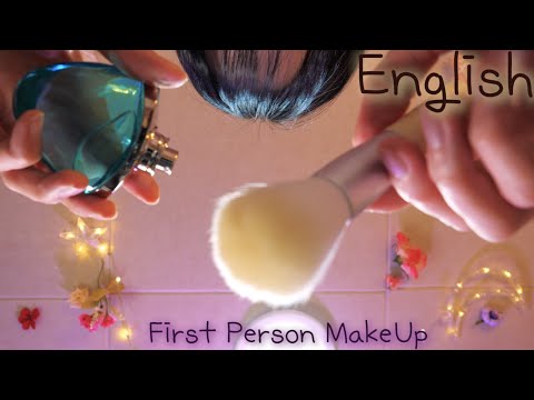 ASMR(English)First Person Makeup for Rich Girl(Whispering ver) | 100% for sleep | Visual trigger S++