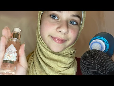 ASMR| Talking about Skin Care and making your Skin Glow! (RolePlay)🔅