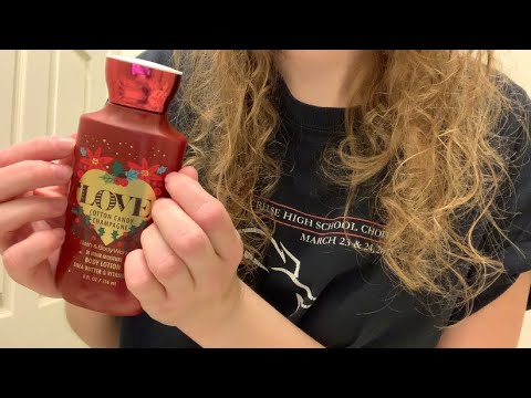 ASMR Applying Lotion + Mouth Sounds | Charles’ Custom Video