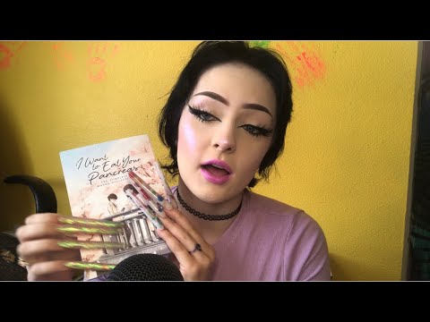ASMR WITH MY NAILS PT.17|| POV: you’re my friend and I force you to read manga against your will.