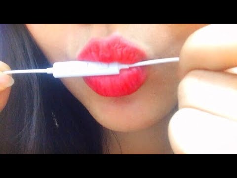 ASMR l 👅Licking, whispering and some kisses💋💋