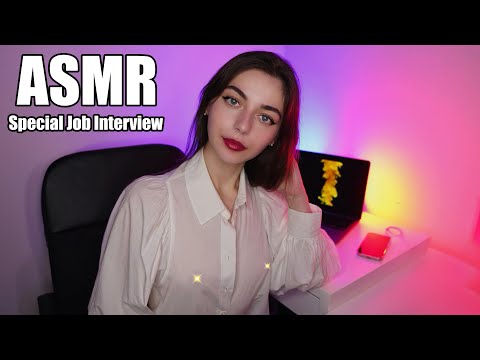 ASMR | Flirty Job Interview 🫣 Asking You Insanely Personal Questions | Elanika