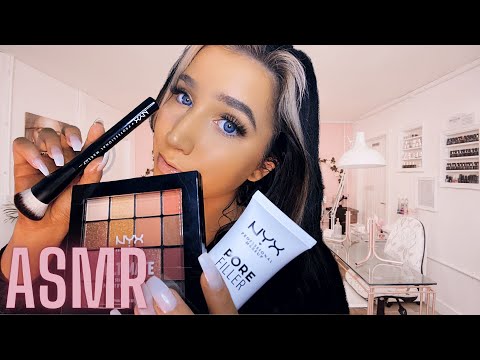 ASMR | Doing YOUR Makeup  *This WILL Give You TINGLES* (Layered/Mouth Sounds)