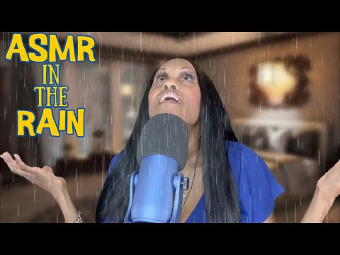 ASMR | Hair Brushing | Tapping | ASMR in the rain ☂️