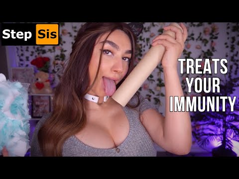 ASMR | Step Sis Plays With Your Pipe 🍆